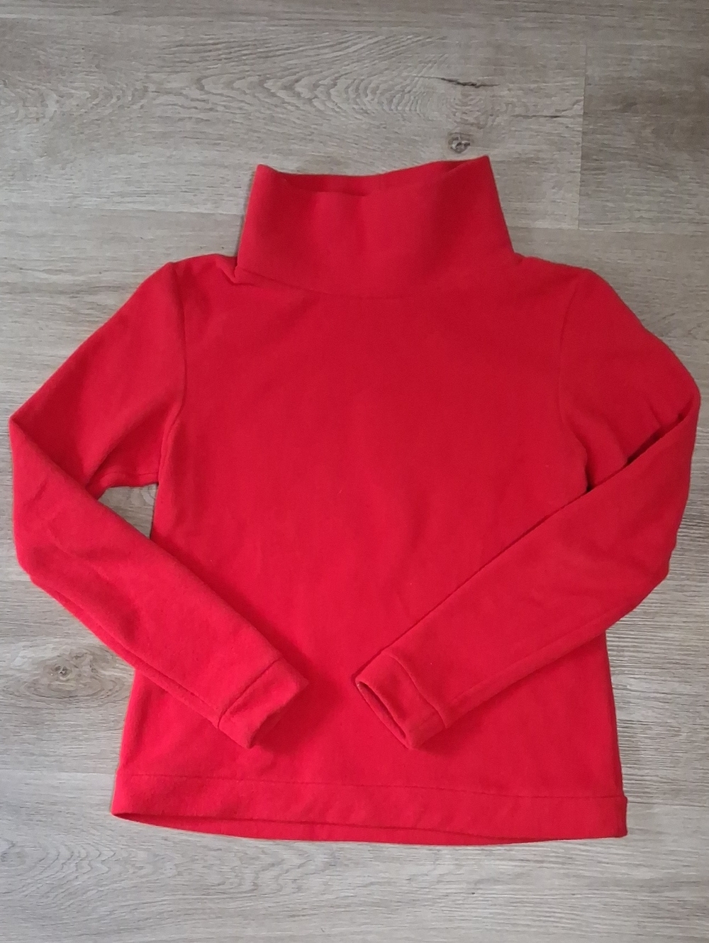 Dudley Stephens Bright Red Turtleneck Pullover